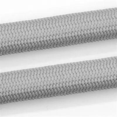 Morso half slip halsband gerecycled grijs 45 cm – soft rope - Afbeelding 4