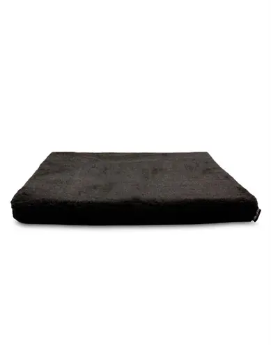 Bia fleece hoes voor matras ligbed grijs 120 x 100 cm