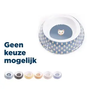 Martin Voerbak Hond Melamine 150ml - Japanse Print - Afbeelding 1