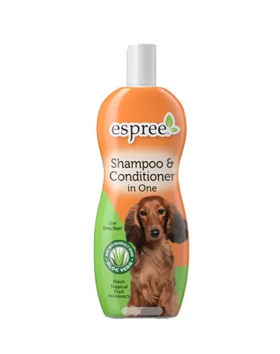 Espree hondenshampoo 2-in-1 shampoo en conditioner 355 ml – aloë vera