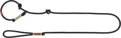 Trixie hondenriem Be Nordic Retriever zwart/zand 170 x 0,8 cm