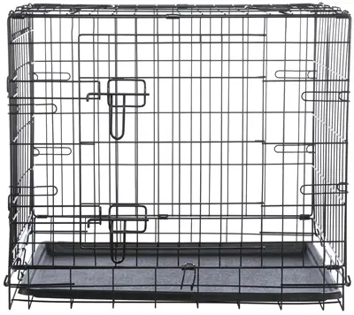 Trixie hondenkennel Home Kennel zwart 64 x 48 x 54 cm – inklapbaar - Afbeelding 2