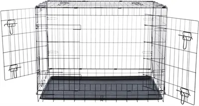 Trixie hondenkennel Home Kennel zwart 78 x 55 x 62 cm – inklapbaar - Afbeelding 3