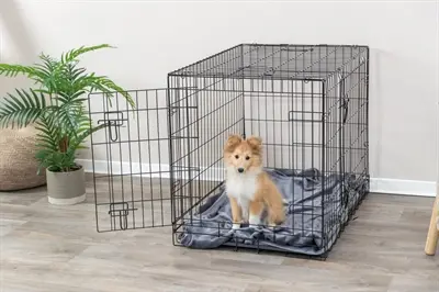 Trixie hondenkennel Home Kennel zwart 78 x 55 x 62 cm – inklapbaar - Afbeelding 9