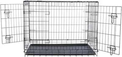 Trixie hondenkennel Home Kennel zwart 93 x 62 x 69 cm – inklapbaar