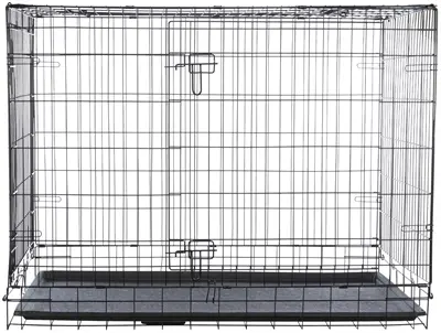 Trixie hondenkennel Home Kennel zwart 116 x 77 x 86 cm – inklapbaar - Afbeelding 2