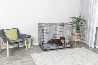 Trixie hondenkennel Home Kennel zwart 116 x 77 x 86 cm – inklapbaar - Afbeelding 8