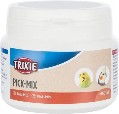 Trixie Pick-Mix vogelvoer 6 x 80 g – zaden, groenten en bakkerijproducten