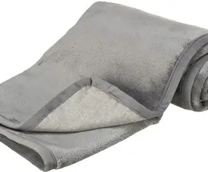 Trixie hondendeken Levy pluche grijs 140 x 90 cm – waterdicht - Afbeelding 1