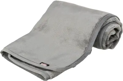 Trixie hondendeken Levy pluche grijs 140 x 90 cm – waterdicht - Afbeelding 2