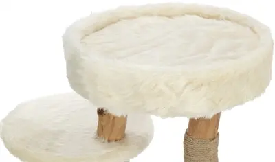 Trixie krabpaal Santo hout crème 73 cm – met sisal en mandje - Afbeelding 5