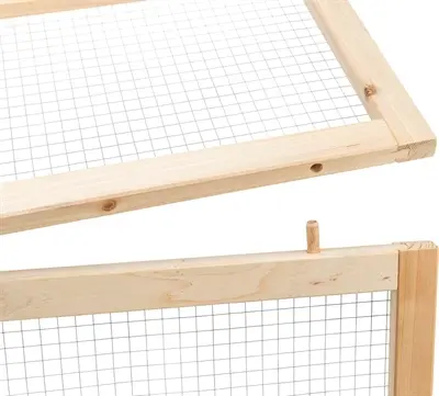 Trixie Indoor ren cavia 4 panelen 4 x 60 x 30 cm – hout, uitbreidbaar - Afbeelding 8