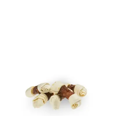 Petstyle Living geknoopt bot wit met eend 10-11 cm – 20 stuks - Afbeelding 2