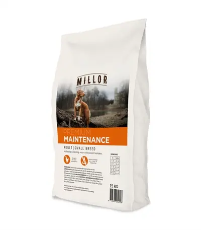 Millor hondenvoer Adult Maintenance Small Breed 15 kg – gevogelte