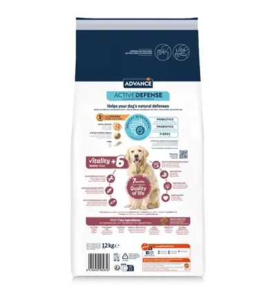 Advance hondenvoer Maxi Senior 12 kg – voor oudere grote honden - Afbeelding 2