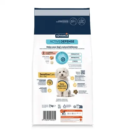 Advance hondenvoer Mini Sensitive 7 kg – zalm en rijst - Afbeelding 2