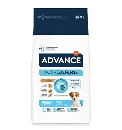 Advance Puppy Protect Mini 7 kg – pupvoer met kip, kleine rassen