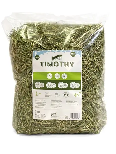 Bunny Nature Timothy hooi 3 kg – ruwvoer voor konijnen en knaagdieren