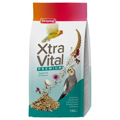 Beaphar Xtravital parkietenvoer Grote Parkiet 1 kg