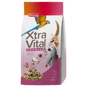 Beaphar Xtravital papegaaienvoer Papegaai 3 kg - Afbeelding 1