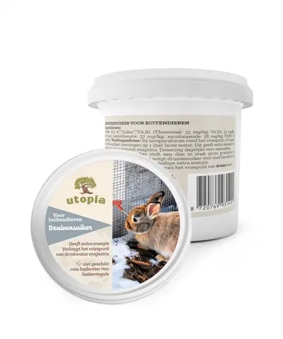 Utopia druivensuiker 200 g – verlaagt het vriespunt van drinkwater