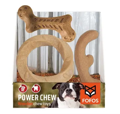 Fofos Stix kauwspeeltjes S/M – set van 3, 18,5 x 3,5 x 17,5 cm - Afbeelding 4