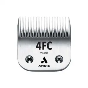 Andis scheerkop 4FC 9,5 mm – gecarbureerd staal, chroom - Afbeelding 1