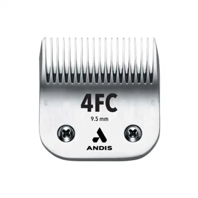 Andis scheerkop 4FC 9,5 mm – gecarbureerd staal, chroom