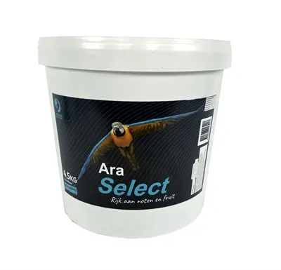 Hareco Ara Select papegaaienvoer met pellets 4,5 kg