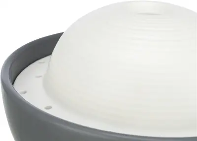 Trixie Vital Dome drinkfontein keramiek grijs/wit 1,5 liter - Afbeelding 9