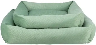 Trixie hondenmand Alena hoekig saliegroen 80 x 60 cm – velours - Afbeelding 4