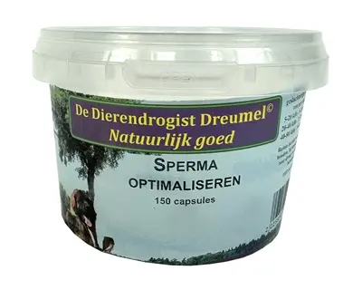 Dierendrogist sperma optimaliseren capsules 150 stuks – reuen