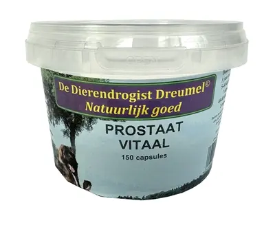 Dierendrogist Prostaat Vitaal capsules 150 stuks – voor reuen