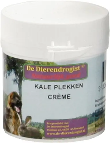Dierendrogist kale plekken crème met rozemarijn 50 g