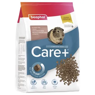 Beaphar Care+ caviavoer 1,5 kg – All-in-One brokken