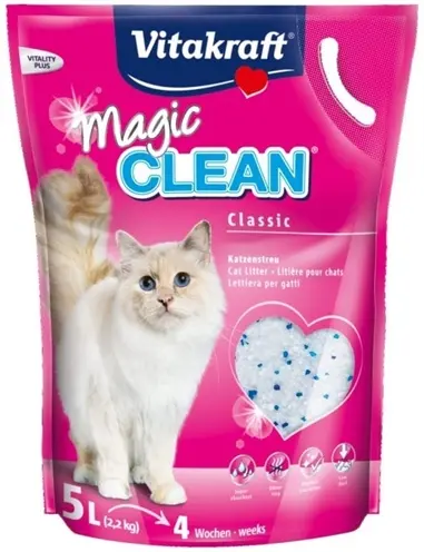 Vitakraft Magic Clean kattenbakvulling minerale kralen 5 liter