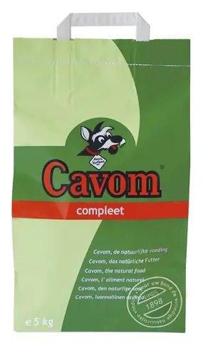 Cavom Compleet hondenvoer volwassen 5 kg – licht verteerbaar, rund en lam