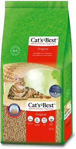 Cat's Best Oko Plus kattenbakvulling klontvormend 40 liter