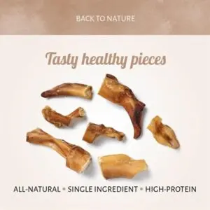 Anthos bullepeespuntjes hondensnack 500 g – 86% ruw eiwit - Afbeelding 4