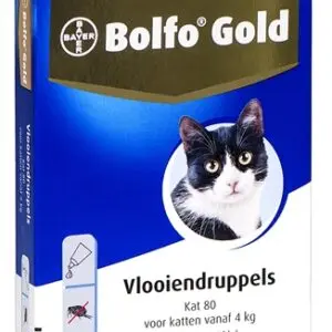 Bolfo Gold vlooiendruppels kat 80 – katten vanaf 4 kg, 4 weken - Afbeelding 4