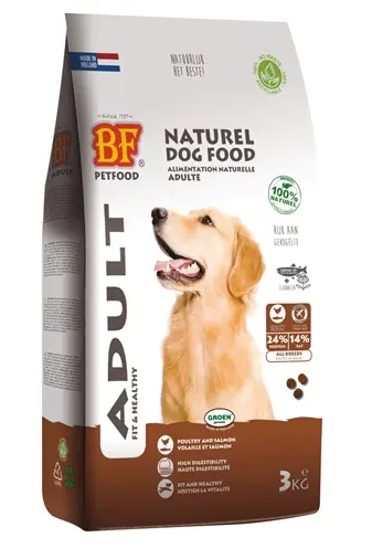 BF Petfood hondenvoer Adult Krokant 3 kg – tarwevrij