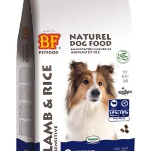 BF Petfood hondenvoer lam en rijst 12,5 kg – tarwevrij - Afbeelding 1