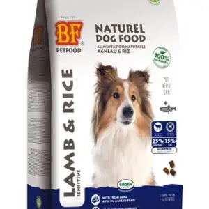 BF Petfood hondenvoer lam en rijst 3 kg – tarwevrij - Afbeelding 1