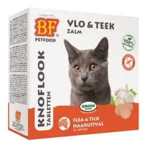 BF Petfood kattensnoepjes knoflook zalm 100 stuks – glutenvrij - Afbeelding 1