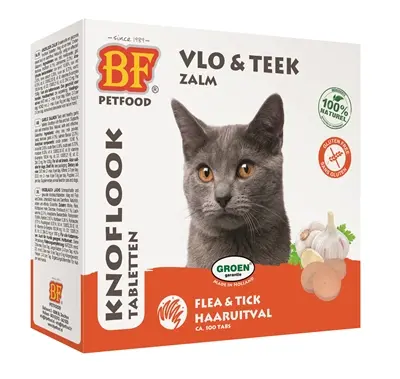 BF Petfood kattensnoepjes knoflook zalm 100 stuks – glutenvrij
