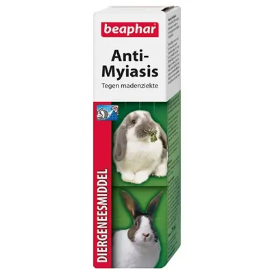 Beaphar Anti-Myiasis tegen madenziekte bij konijnen 75 ml – huidspray