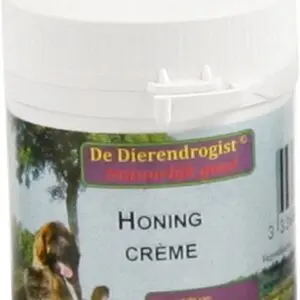 Dierendrogist honingcrème 50 g – wondzalf op basis van honing