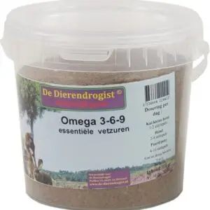 Dierendrogist omega 3-6-9 vetzuren 500 g – gemalen lijnzaadkoek - Afbeelding 1