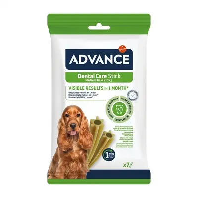 Advance Dental Care Stick Medium/Maxi 180 g – kauwsnack, 7 stuks
