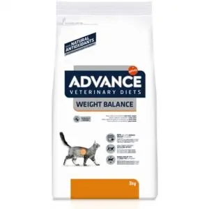 Advance Veterinary Diets Weight Balance kattenvoer 3 kg – dieetvoer - Afbeelding 1